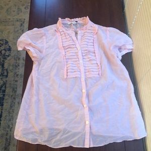 Banana Republic Pink Blouse